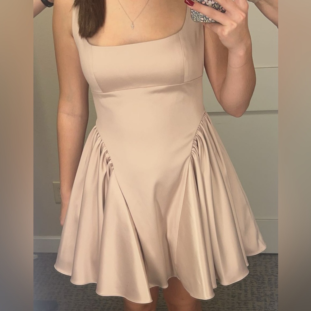 gianni bini Tie Back Homecoming Formal Dress